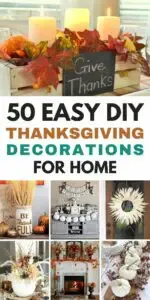 50 DIY Thanksgiving Decorations For Home 2023