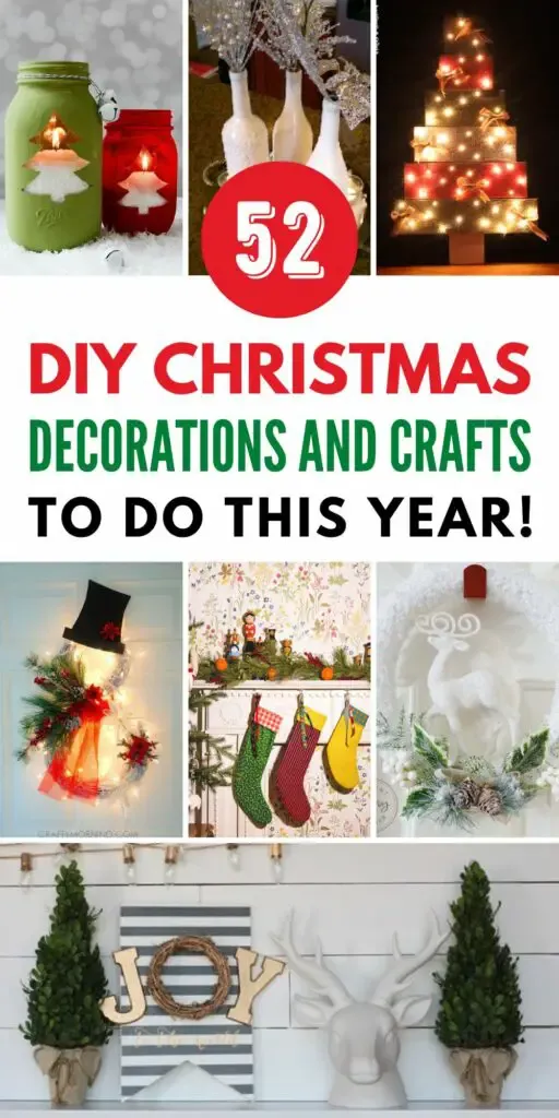 52 DIY Christmas Decorations and Crafts