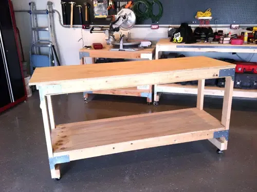 75 Free DIY Workbench Plans And Ideas - Handy Keen