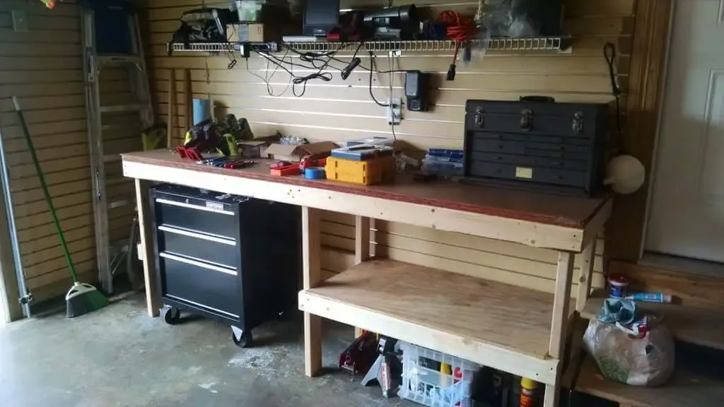 75 Free DIY Workbench Plans And Ideas - Handy Keen