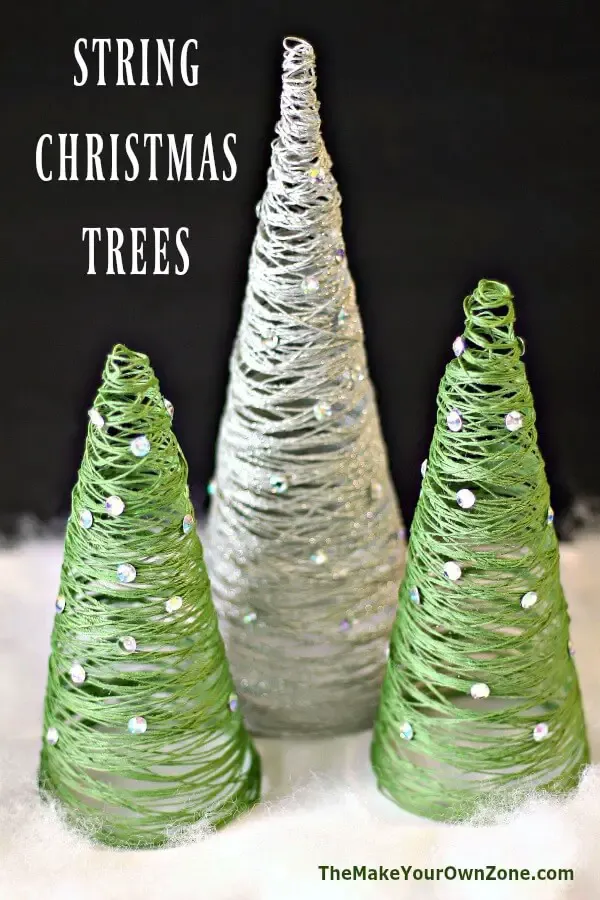 String Christmas Trees
