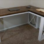 DIY L Shaped Desk