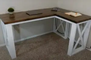42 DIY L-Shaped Desk Plans and Ideas