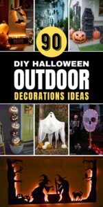 90 Best DIY Halloween Outdoor Decorations For 2023