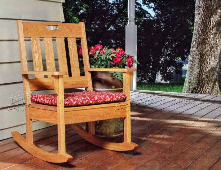 27 Diy Rocking Chair Plans You Can Build Handy Keen 