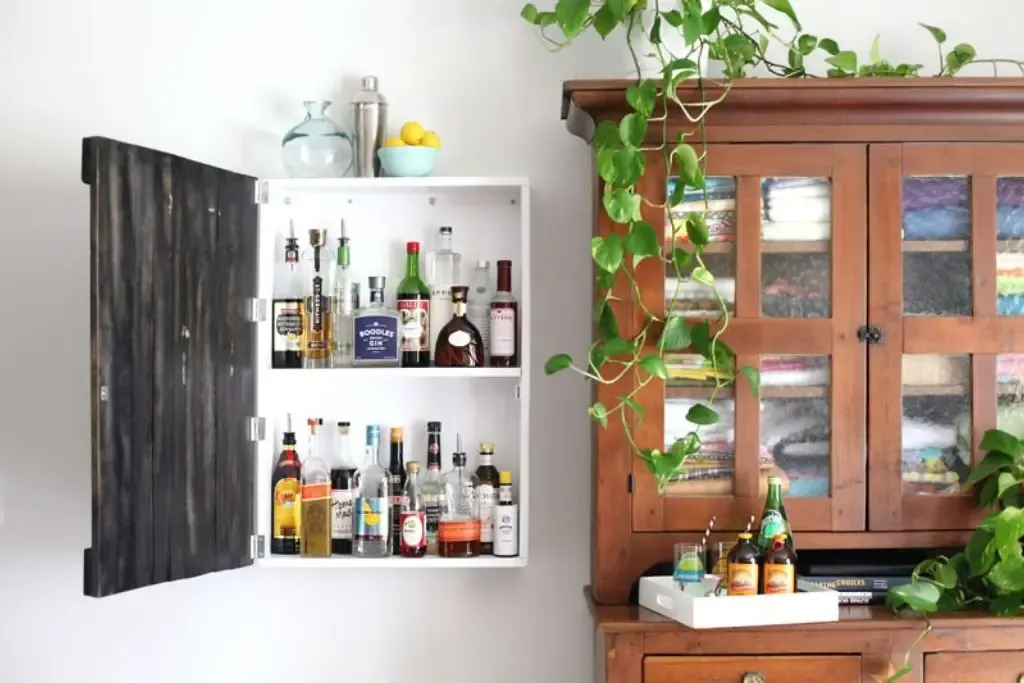 Diy Liquor Cabinet Plans And Ideas Handy Keen