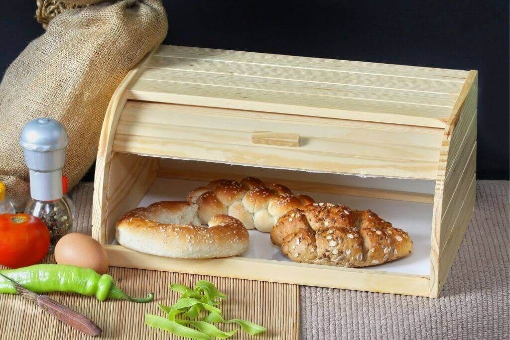 16 DIY Bread Box Plans And Ideas You Can Build - Handy Keen