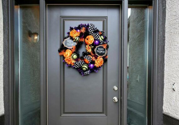 30 DIY Halloween Wreath Ideas