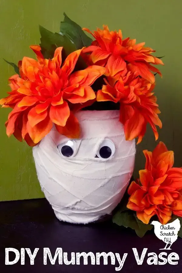 DIY Mummy Vases