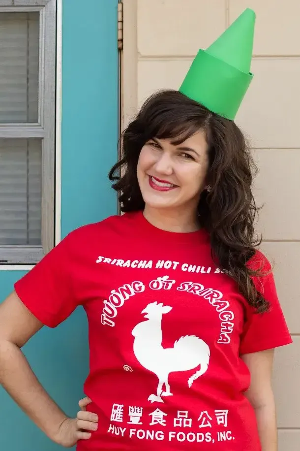 DIY Sriracha Costume