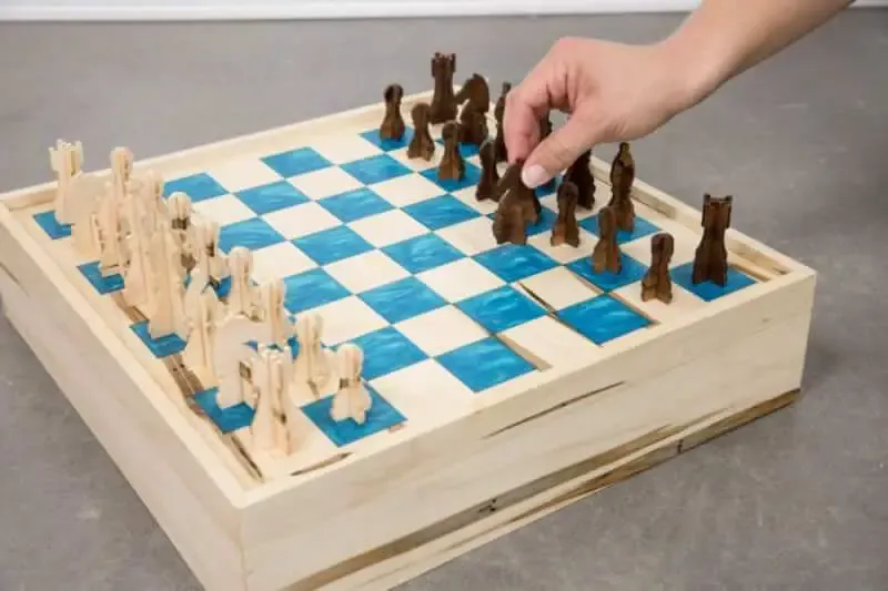 DIY Chess And Checkers Set