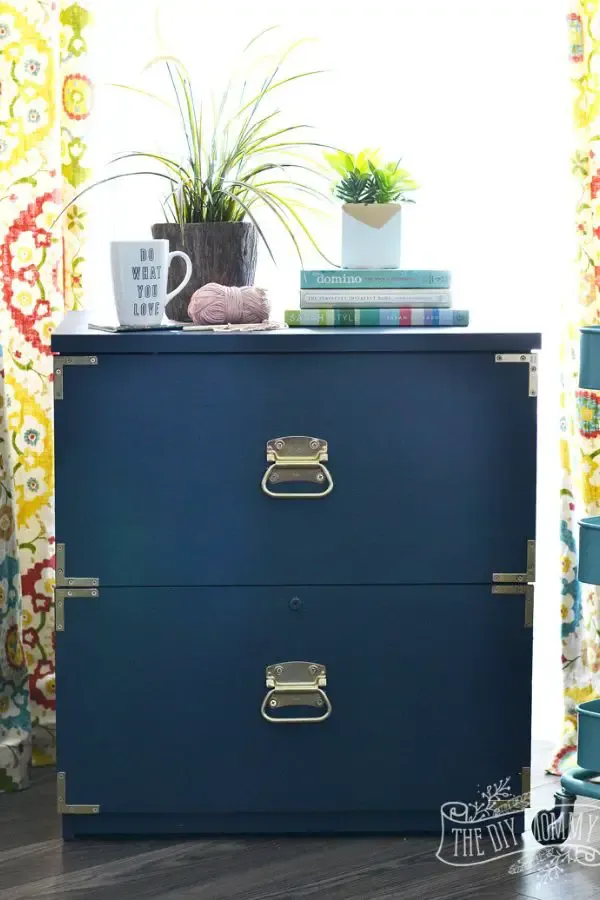 Dresser Inspired Filing Cabinet Makeover