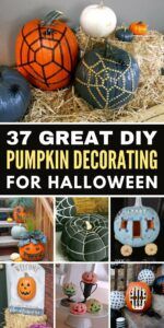 37 Great DIY Pumpkin Decorating Ideas For Halloween