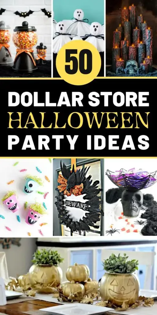 50 Dollar Store Halloween Party Ideas
