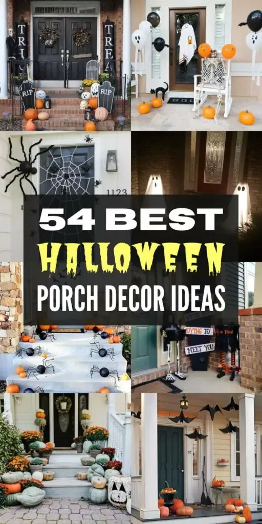 54 Best Halloween Porch Decor Ideas
