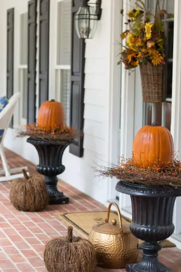 Easy And Simple Pumpkin Topiary By Worthing Court