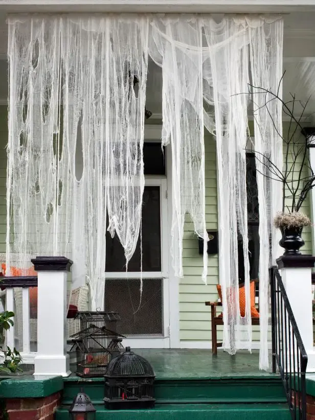Ghostly Outdoor Draperies By HGTV