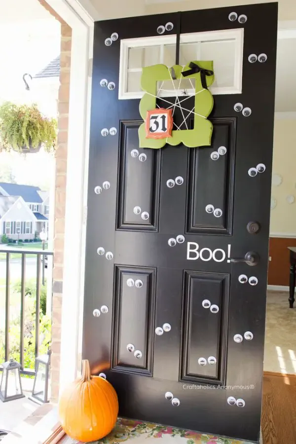 Halloween Googly Eye Door