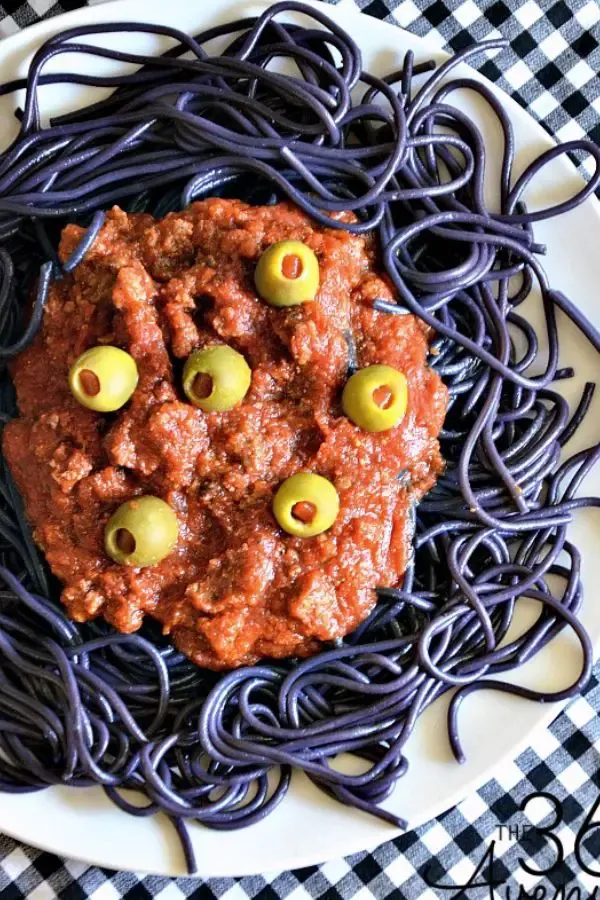 Halloween Spaghetti