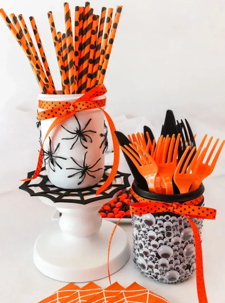 Spooky Halloween Mason Jars By Two Sisters Crafting