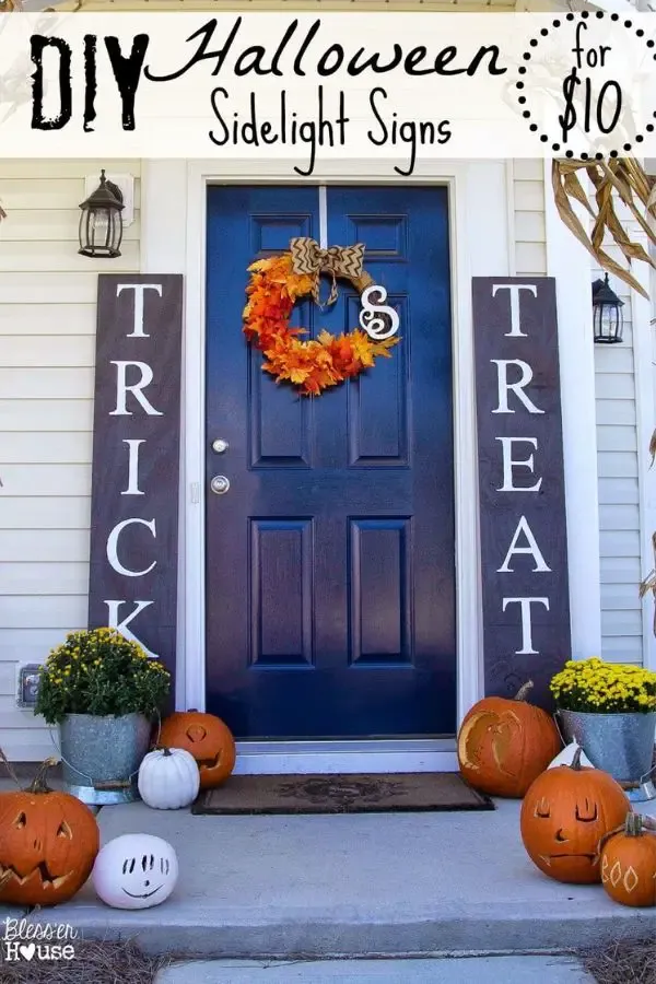 Trick or Treat Porch By Bless’er House