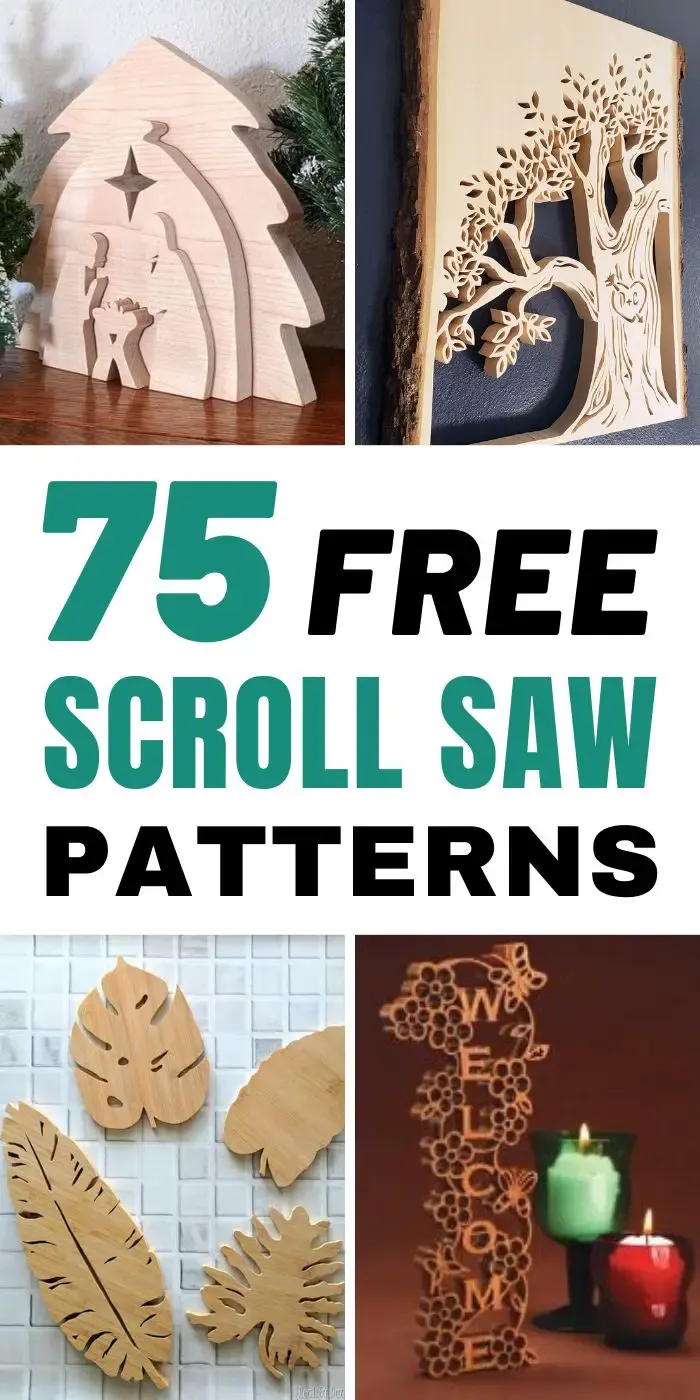 75 Free Scroll Saw Patterns For Beginners & Advanced - Handy Keen