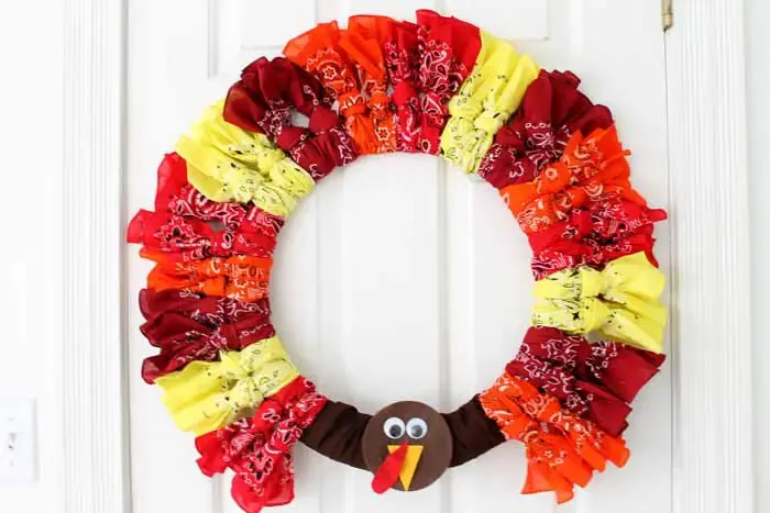 Bandana Turkey Wreath