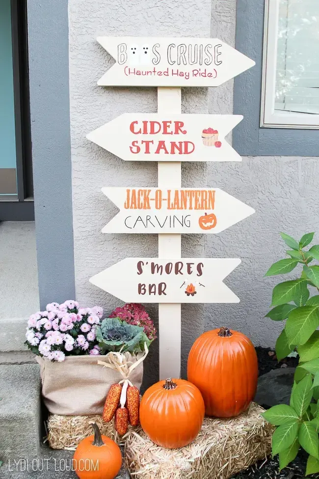 Fall Festival Sign By Lydi Out Loud
