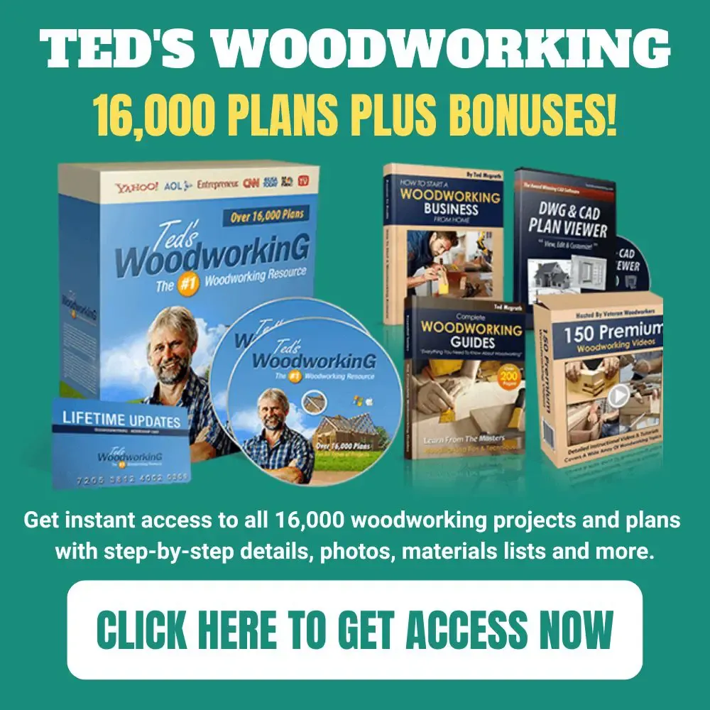 Ted's woodworking projects