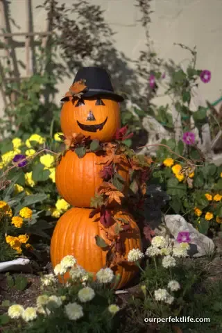 Pumpkin Man & Fall Sweater Wreath