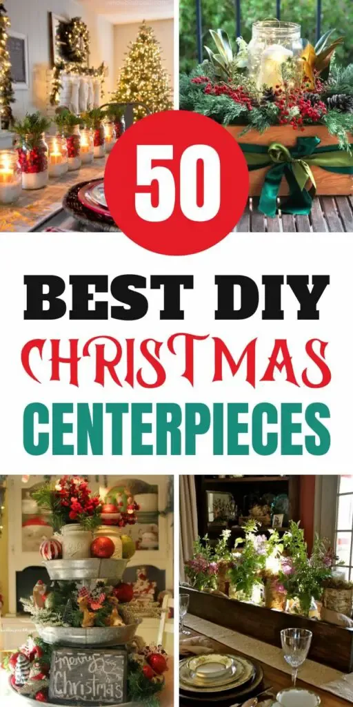 50 Best DIY Christmas Centerpiece Ideas