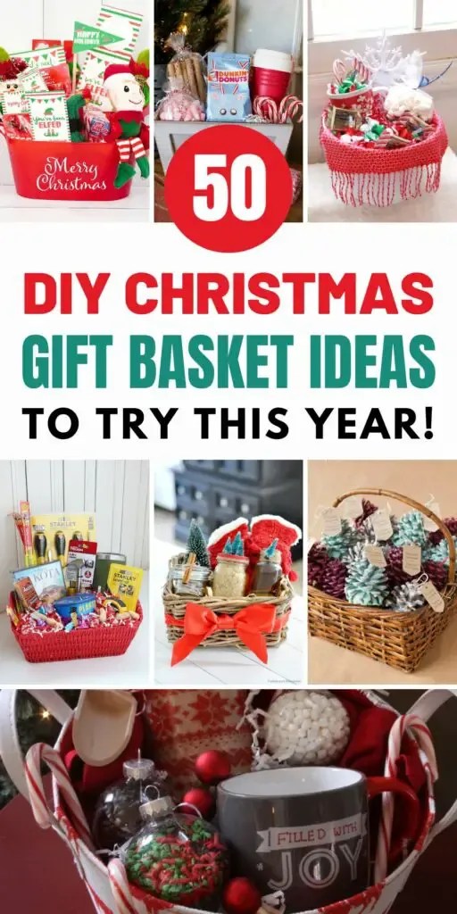 50 DIY Christmas Gift Basket Ideas