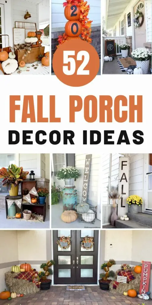 52 Best Fall Porch Decor Ideas