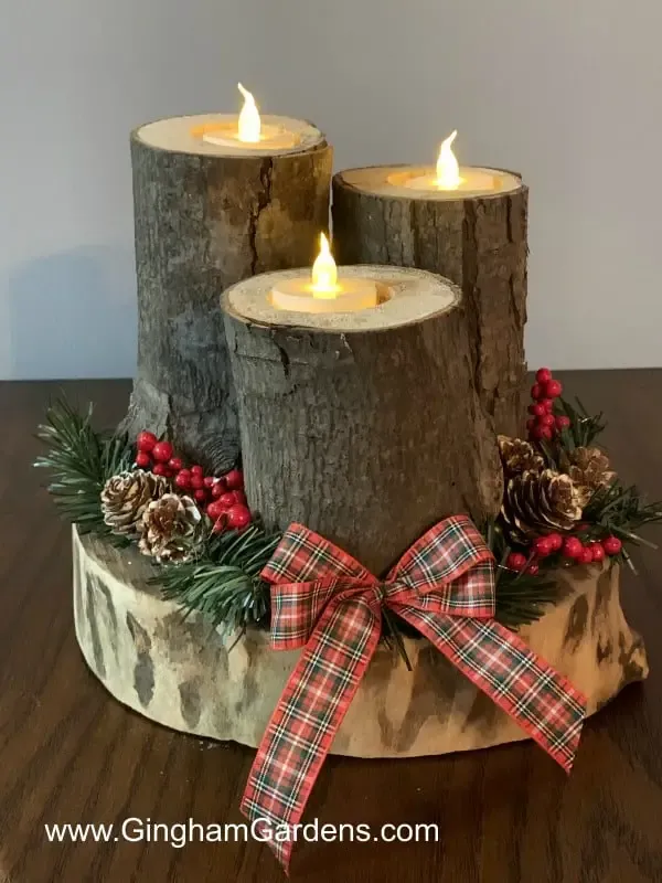 Christmas DIY Projects Using Tree Branches