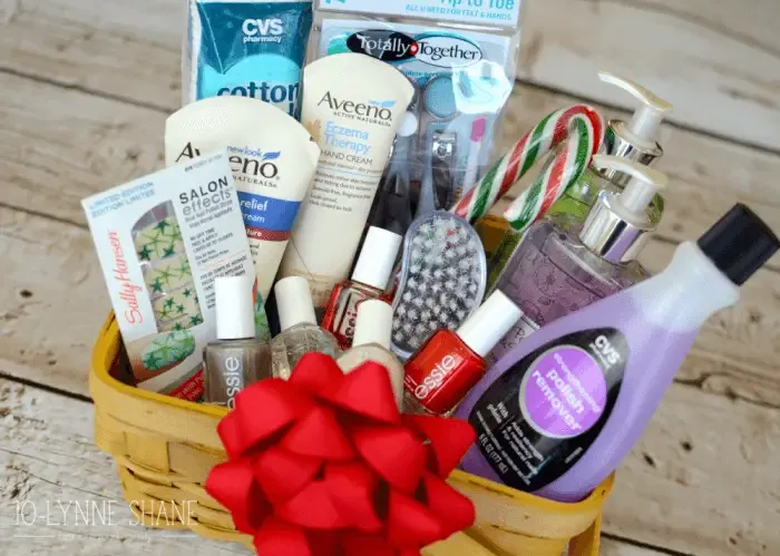 DIY Manicure Gift Basket