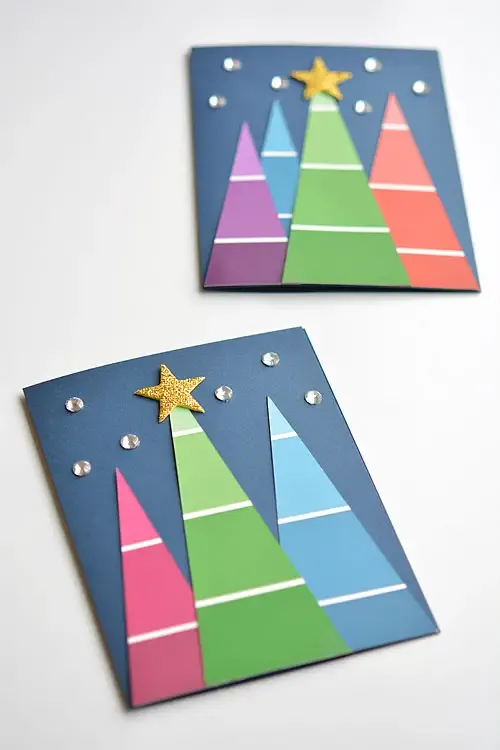 Paint Chips Card