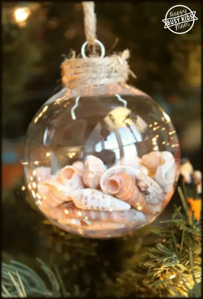 Seashell Christmas Ornament