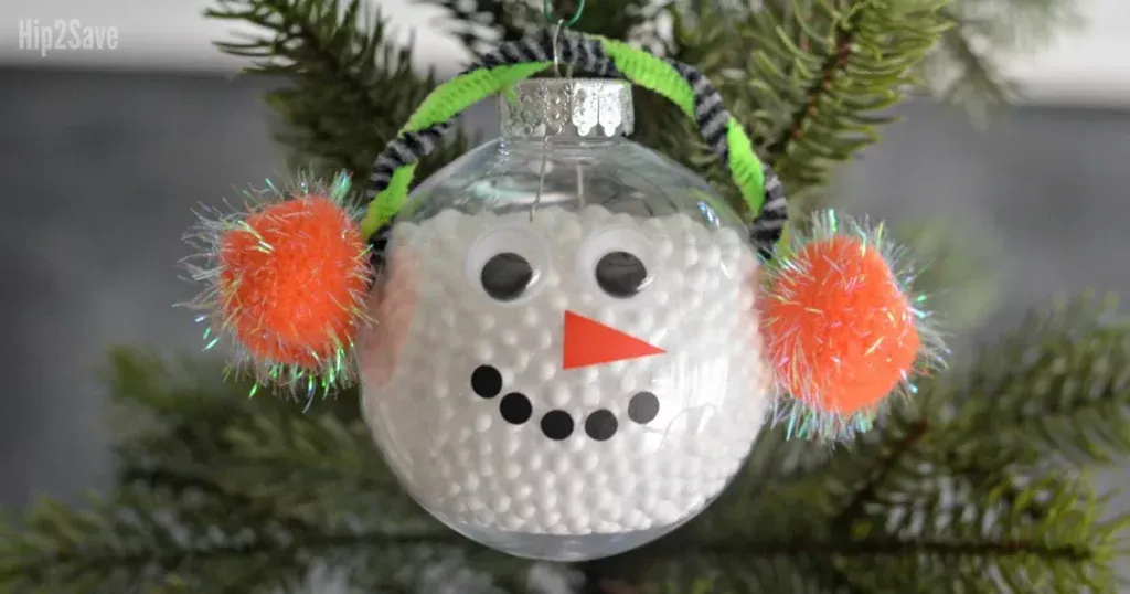 Snowman Ornament By Hip 2 Save
