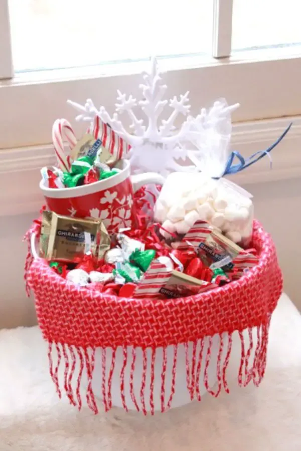 Warm & Cozy Chocolate Gift Basket