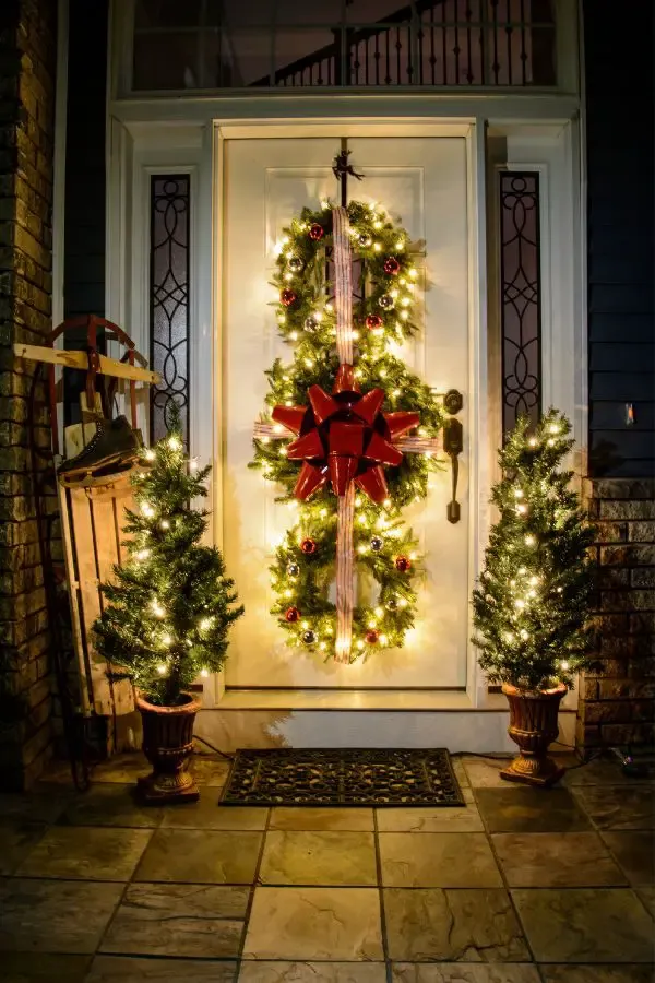 Wreath Trio For The Front Door