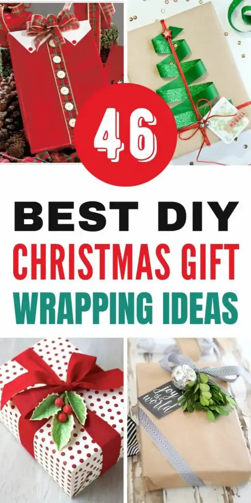 46 DIY Christmas Gift Wrapping Ideas