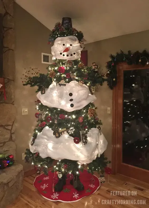 Make A Snowman Christmas Tree