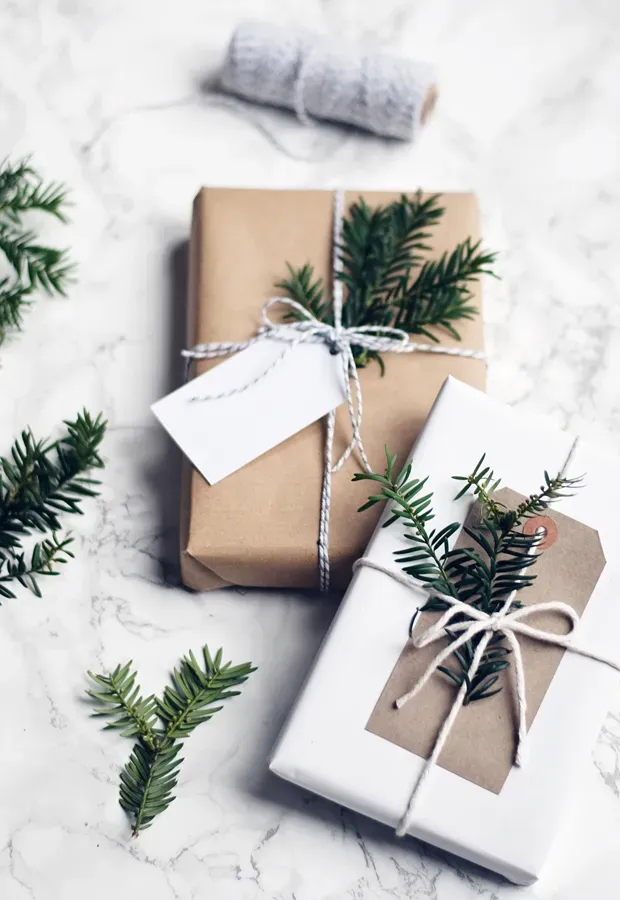 Natural & Neutral Gift Wrap