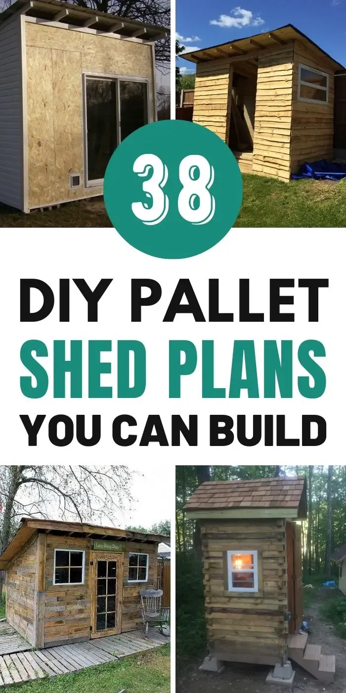 38 DIY Pallet Shed Plans For Storage And Shelter - Handy Keen