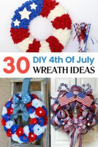 30 DIY 4th Of July Wreath Ideas
